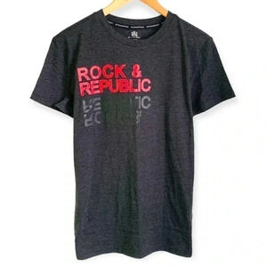 Rock &  Republic Graphic Tee NWOT